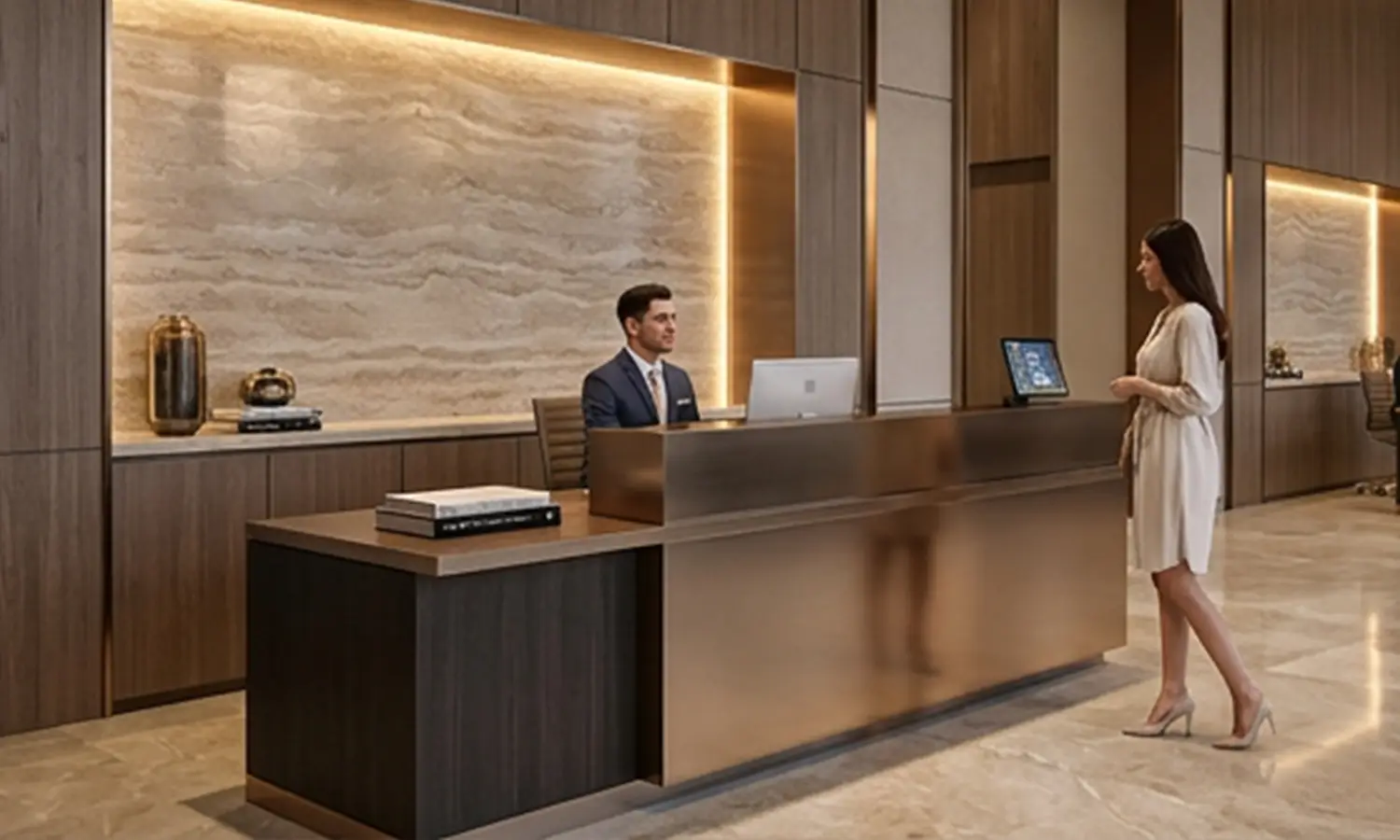 The Reserve - concierge reception lounge, Sinhagad Road Pune